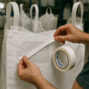 FIBC / Jumbo Bag docket pocket